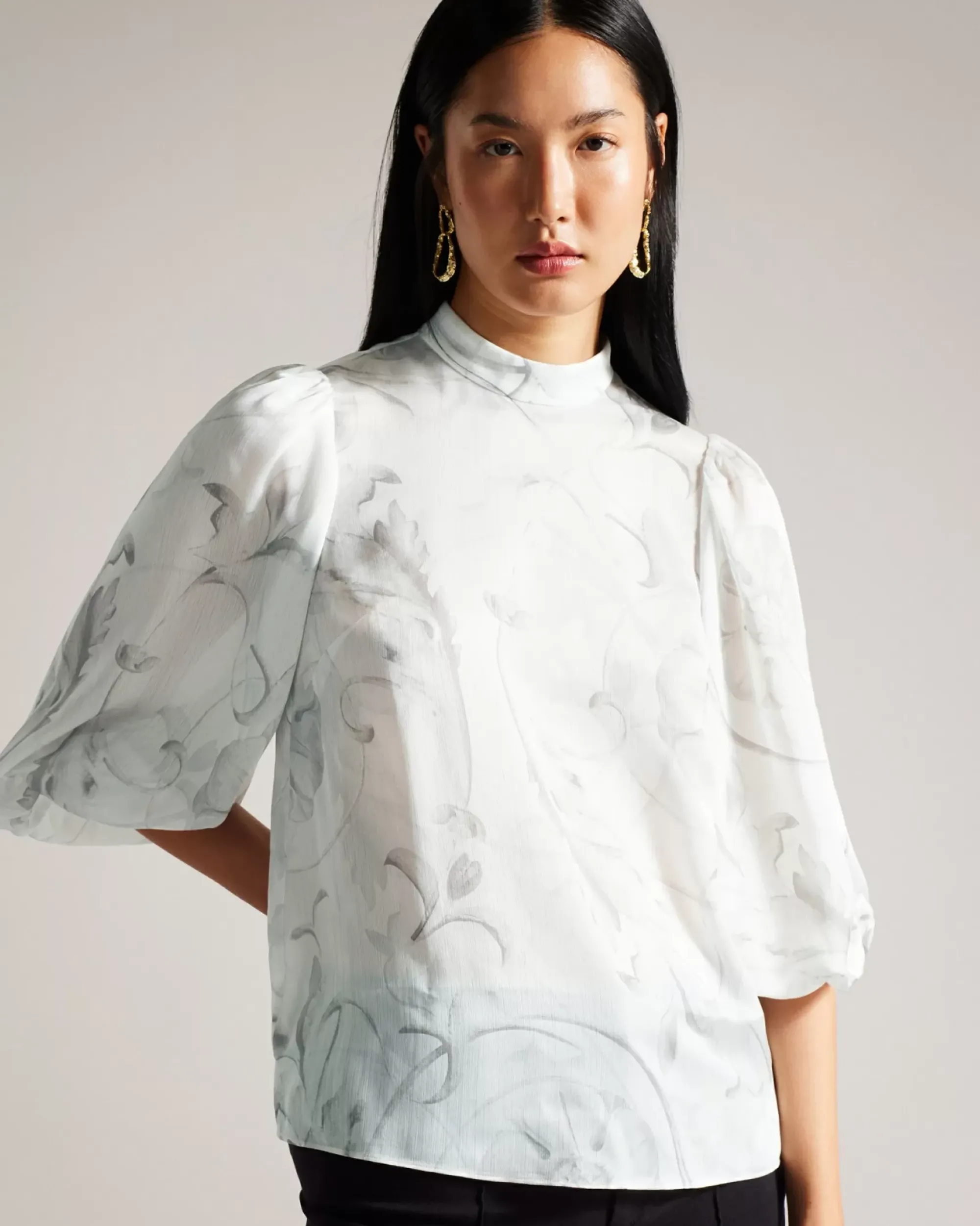 Ted Baker Lilioh Ivory New