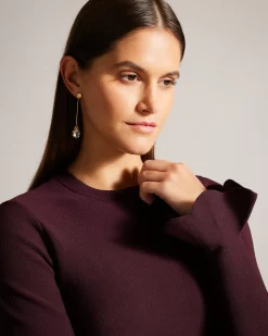 Ted Baker Lillyyy Dark Red Outlet