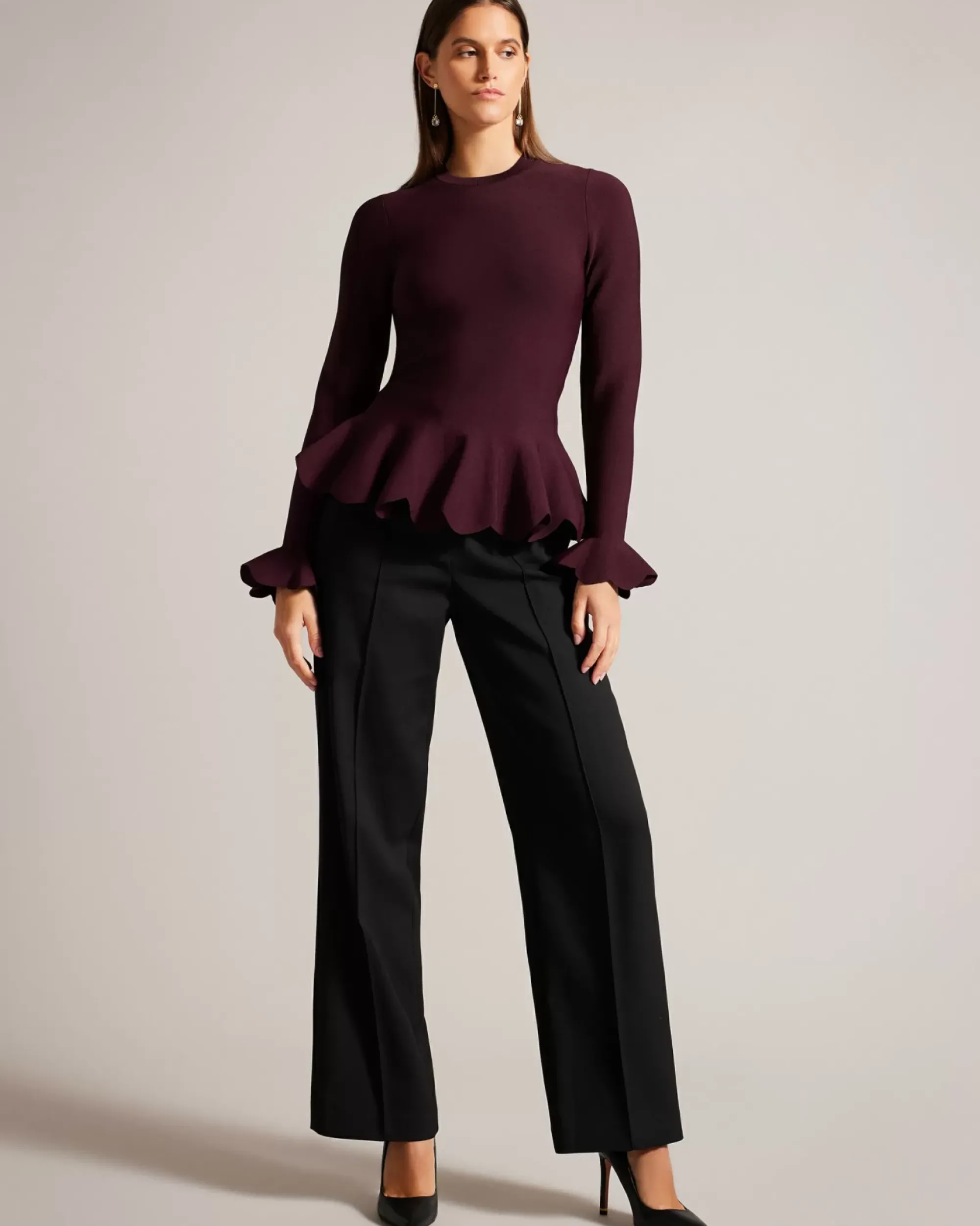 Ted Baker Lillyyy Dark Red Outlet