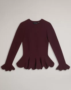 Ted Baker Lillyyy Dark Red Outlet