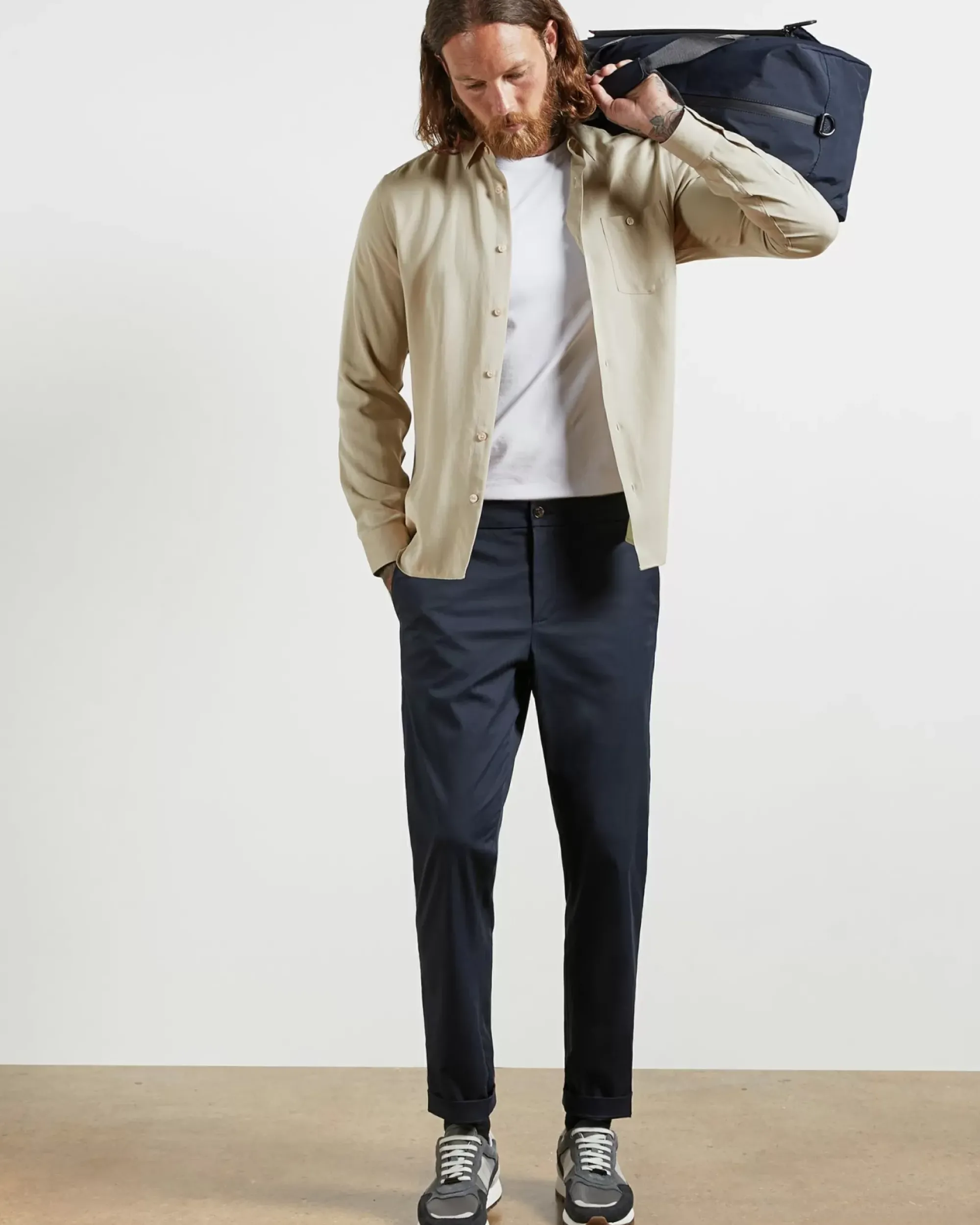 Ted Baker Loharv Light Grey Hot