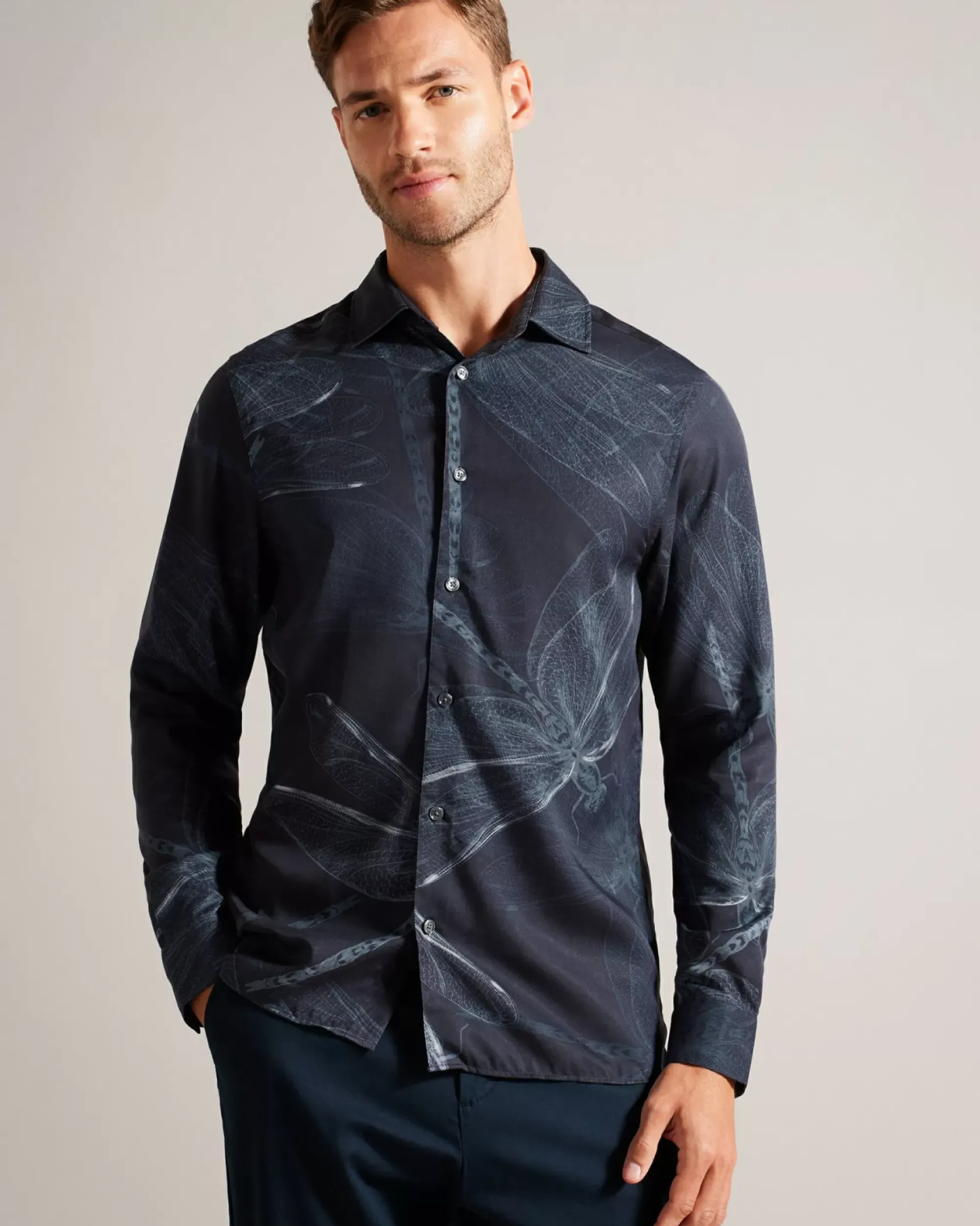 Ted Baker Loreto Navy New