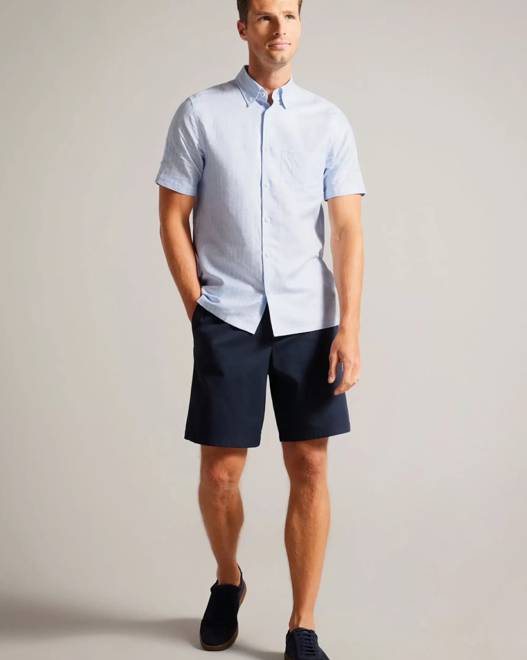 Ted Baker Lytham Light Blue Discount