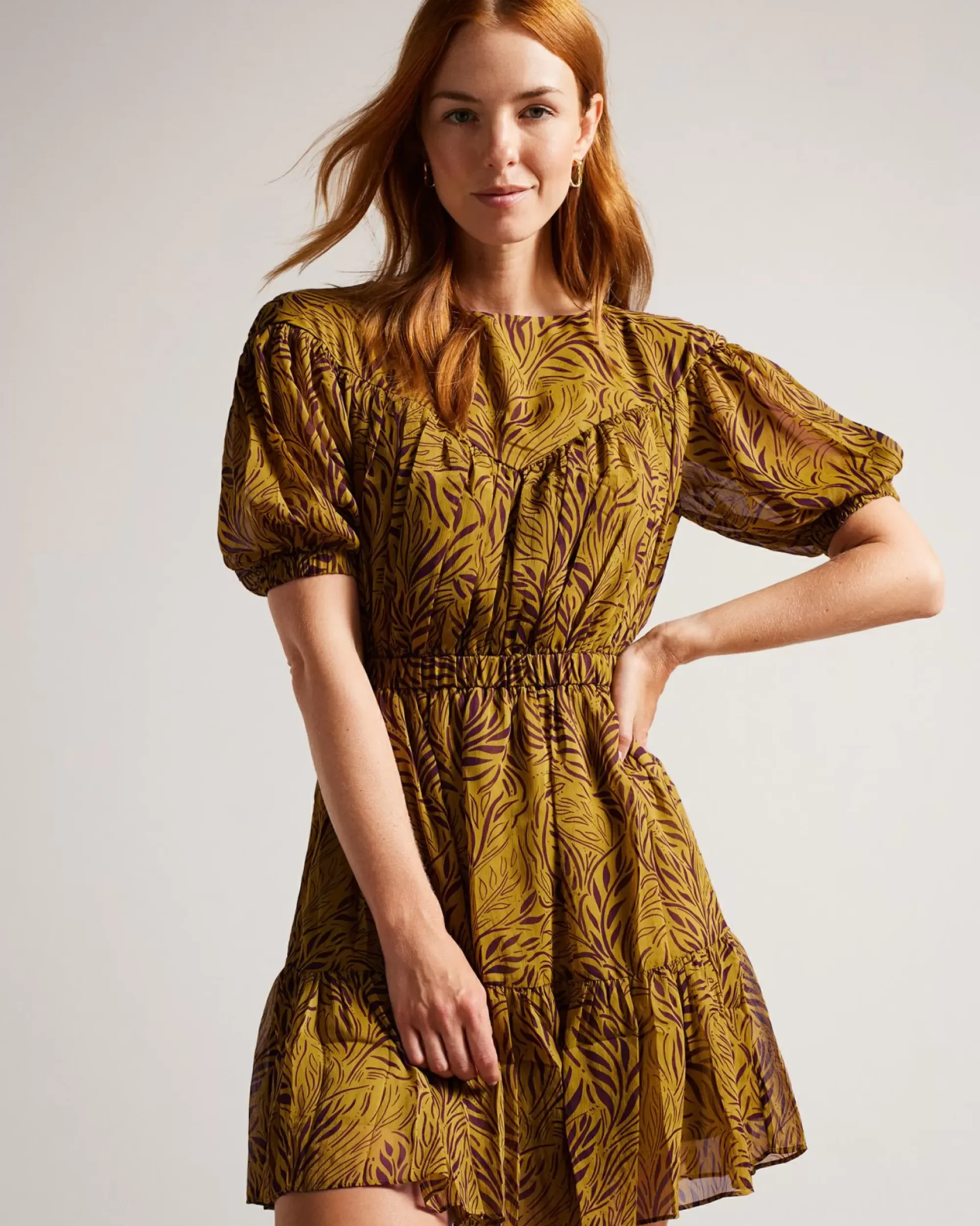 Ted Baker Mairley Medium Yellow Discount