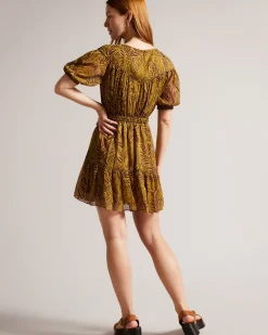 Ted Baker Mairley Medium Yellow Discount
