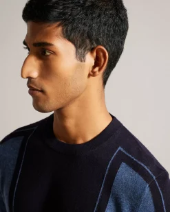 Ted Baker Mitted Navy Online