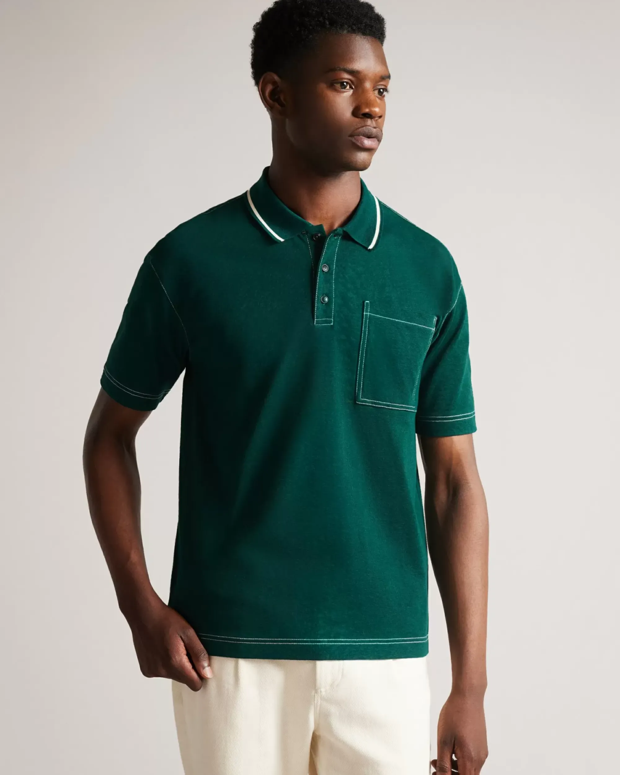 Ted Baker Nairn Dark Green Discount