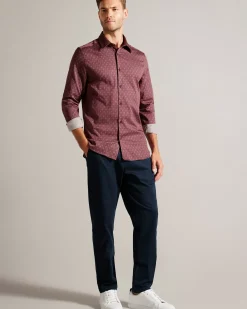 Ted Baker Pavia Maroon Discount