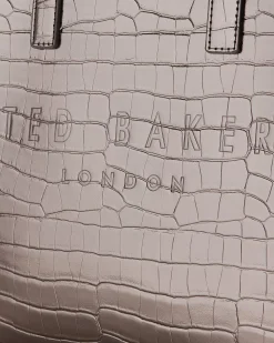 Ted Baker Reptcon Gunmetal Discount