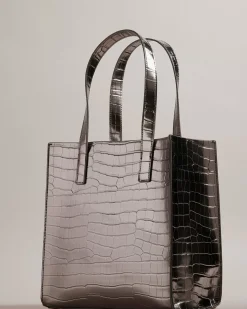Ted Baker Reptcon Gunmetal Discount