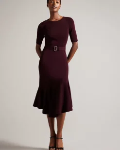 Ted Baker Samalee Dark Red Outlet