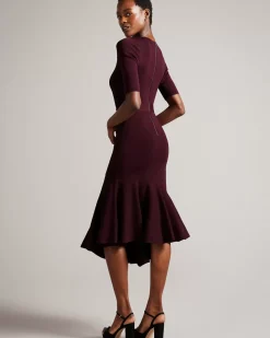 Ted Baker Samalee Dark Red Outlet
