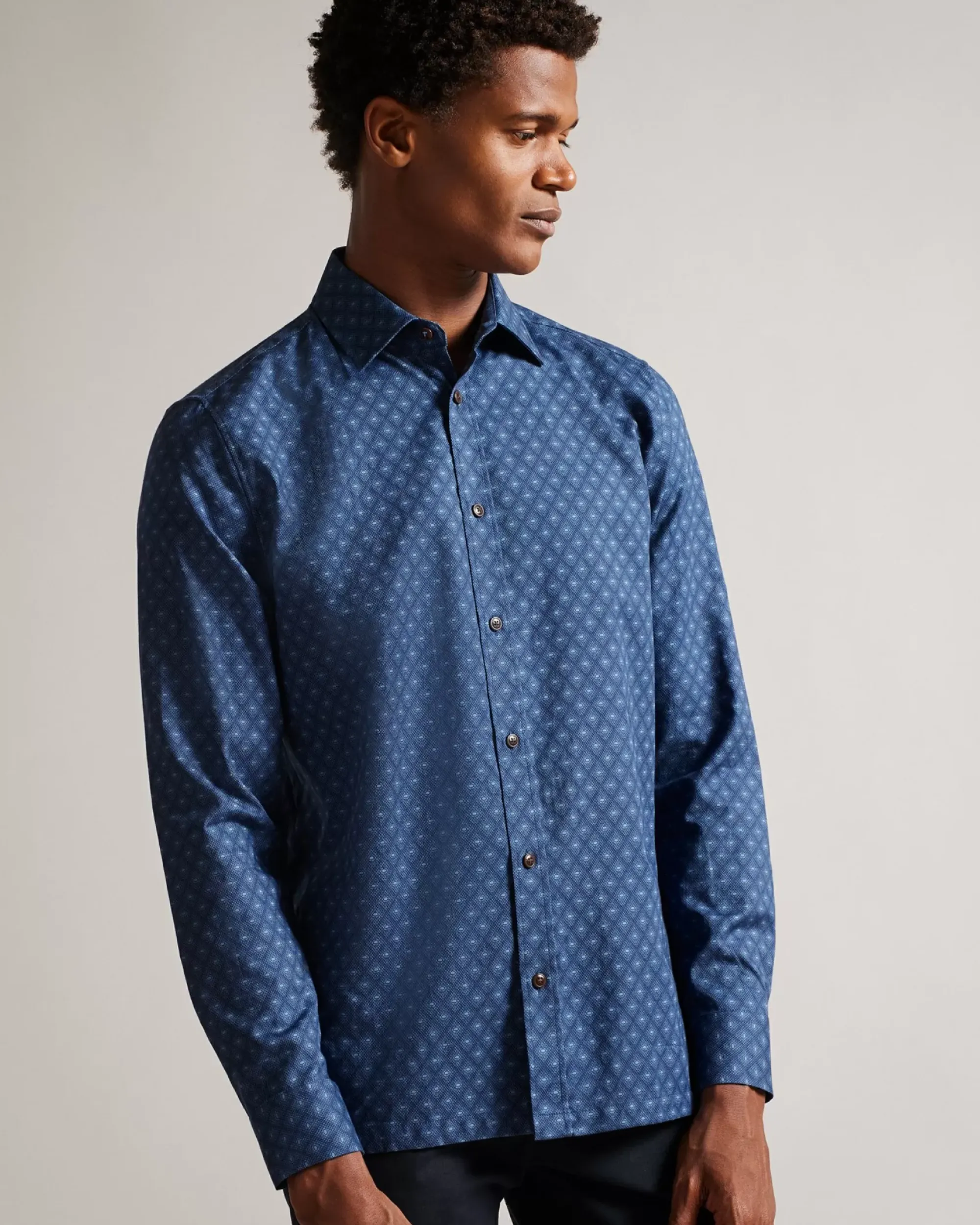 Ted Baker Sanlon Navy Sale