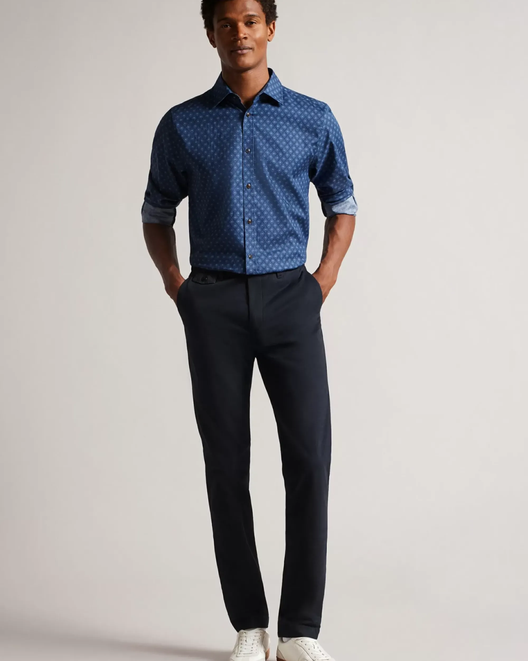 Ted Baker Sanlon Navy Sale