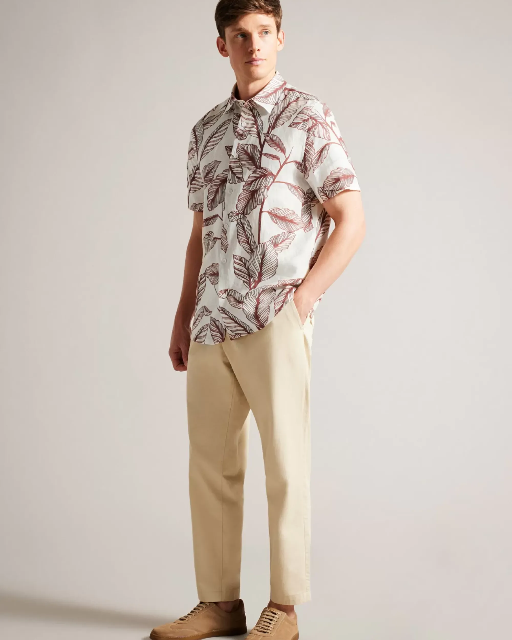 Ted Baker Tagus Dark Orange Sale