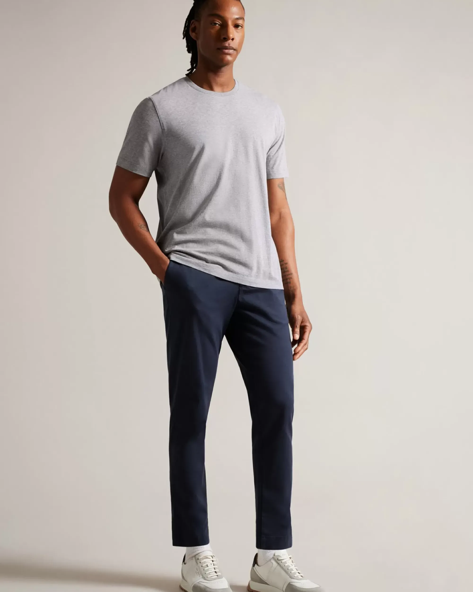Ted Baker Tywinn Grey-Marl Hot