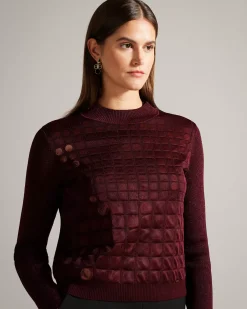 Ted Baker Yivonne Oxblood Sale